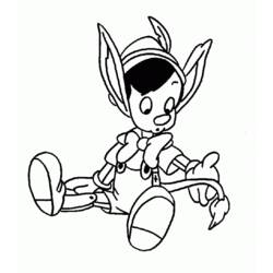 Disegno da colorare: Pinocchio (Film animati) #132299 - Pagine da Colorare Stampabili Gratuite