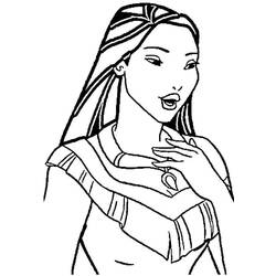 Disegno da colorare: Pocahontas (Film animati) #131382 - Pagine da Colorare Stampabili Gratuite