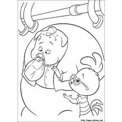 Disegno da colorare: Pollo (pollo piccolo) (Film animati) #72757 - Pagine da Colorare Stampabili Gratuite