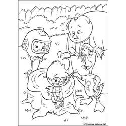 Disegno da colorare: Pollo (pollo piccolo) (Film animati) #72795 - Pagine da Colorare Stampabili Gratuite