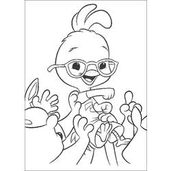 Disegno da colorare: Pollo (pollo piccolo) (Film animati) #72996 - Pagine da Colorare Stampabili Gratuite