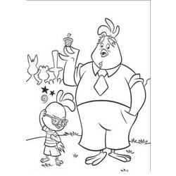 Disegno da colorare: Pollo (pollo piccolo) (Film animati) #73073 - Pagine da Colorare Stampabili Gratuite