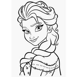 Disegno da colorare: Regina delle nevi (Film animati) #71666 - Pagine da Colorare Stampabili Gratuite