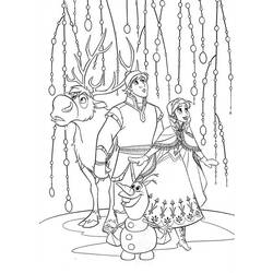 Disegno da colorare: Regina delle nevi (Film animati) #71705 - Pagine da Colorare Stampabili Gratuite