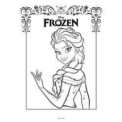 Disegno da colorare: Regina delle nevi (Film animati) #71707 - Pagine da Colorare Stampabili Gratuite