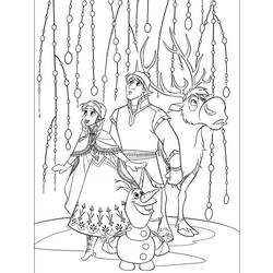 Disegno da colorare: Regina delle nevi (Film animati) #71710 - Pagine da Colorare Stampabili Gratuite
