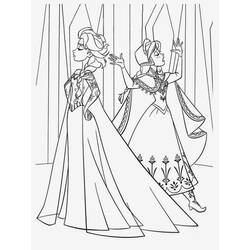 Disegno da colorare: Regina delle nevi (Film animati) #71731 - Pagine da Colorare Stampabili Gratuite