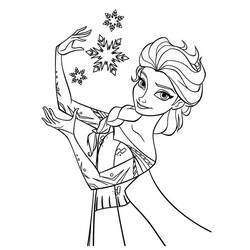 Disegno da colorare: Regina delle nevi (Film animati) #71736 - Pagine da Colorare Stampabili Gratuite