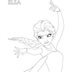 Disegno da colorare: Regina delle nevi (Film animati) #71746 - Pagine da Colorare Stampabili Gratuite