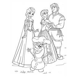 Disegno da colorare: Regina delle nevi (Film animati) #71747 - Pagine da Colorare Stampabili Gratuite