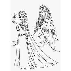 Disegno da colorare: Regina delle nevi (Film animati) #71754 - Pagine da Colorare Stampabili Gratuite