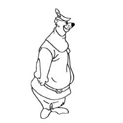 Disegno da colorare: Robin Hood (Film animati) #133083 - Pagine da Colorare Stampabili Gratuite