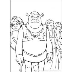 Disegno da colorare: shrek (Film animati) #115140 - Pagine da Colorare Stampabili Gratuite