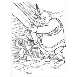 Disegno da colorare: shrek (Film animati) #115141 - Pagine da Colorare Stampabili Gratuite