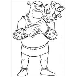 Disegno da colorare: shrek (Film animati) #115153 - Pagine da Colorare Stampabili Gratuite