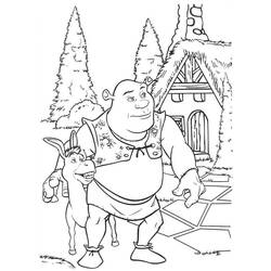 Disegno da colorare: shrek (Film animati) #115154 - Pagine da Colorare Stampabili Gratuite