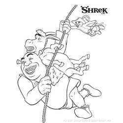 Disegno da colorare: shrek (Film animati) #115183 - Pagine da Colorare Stampabili Gratuite