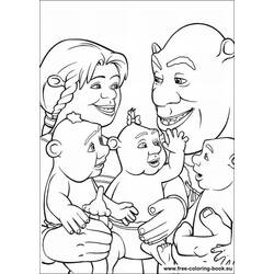 Disegno da colorare: shrek (Film animati) #115188 - Pagine da Colorare Stampabili Gratuite