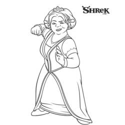 Disegno da colorare: shrek (Film animati) #115209 - Pagine da Colorare Stampabili Gratuite