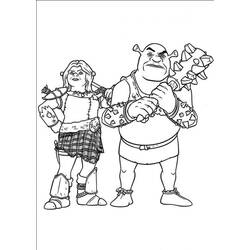 Disegno da colorare: shrek (Film animati) #115218 - Pagine da Colorare Stampabili Gratuite