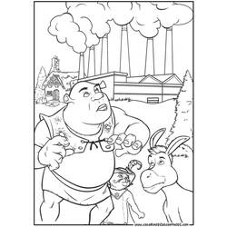 Disegno da colorare: shrek (Film animati) #115219 - Pagine da Colorare Stampabili Gratuite