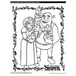 Disegno da colorare: shrek (Film animati) #115276 - Pagine da Colorare Stampabili Gratuite