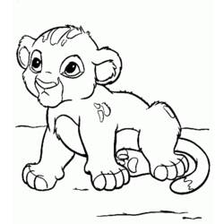 Disegno da colorare: Simba (Film animati) #169991 - Pagine da Colorare Stampabili Gratuite