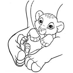Disegno da colorare: Simba (Film animati) #169996 - Pagine da Colorare Stampabili Gratuite