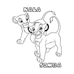 Disegno da colorare: Simba (Film animati) #170015 - Pagine da Colorare Stampabili Gratuite