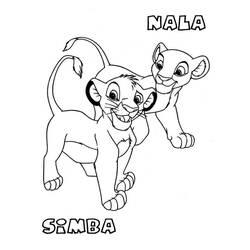 Disegno da colorare: Simba (Film animati) #170024 - Pagine da Colorare Stampabili Gratuite