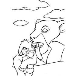 Disegno da colorare: Simba (Film animati) #170045 - Pagine da Colorare Stampabili Gratuite