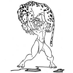Disegno da colorare: Tarzan (Film animati) #131079 - Pagine da Colorare Stampabili Gratuite