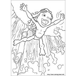 Disegno da colorare: Tarzan (Film animati) #131099 - Pagine da Colorare Stampabili Gratuite