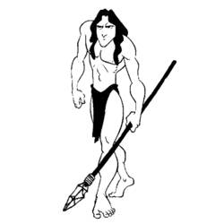 Disegno da colorare: Tarzan (Film animati) #131109 - Pagine da Colorare Stampabili Gratuite