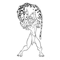 Disegno da colorare: Tarzan (Film animati) #131204 - Pagine da Colorare Stampabili Gratuite
