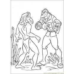 Disegno da colorare: Tarzan (Film animati) #131246 - Pagine da Colorare Stampabili Gratuite