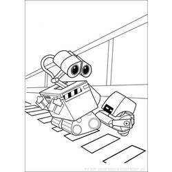 Disegno da colorare: Wall-E (Film animati) #131999 - Pagine da Colorare Stampabili Gratuite