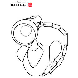 Disegno da colorare: Wall-E (Film animati) #132028 - Pagine da Colorare Stampabili Gratuite