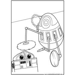 Disegno da colorare: Wall-E (Film animati) #132044 - Pagine da Colorare Stampabili Gratuite