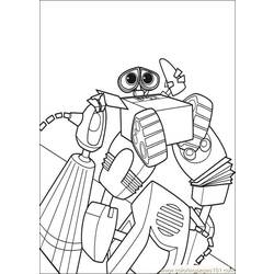 Disegno da colorare: Wall-E (Film animati) #132111 - Pagine da Colorare Stampabili Gratuite