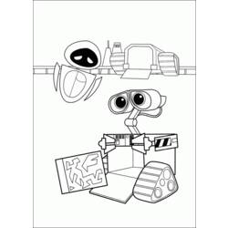 Disegno da colorare: Wall-E (Film animati) #132188 - Pagine da Colorare Stampabili Gratuite