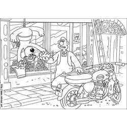 Disegno da colorare: Wallace e Gromit (Film animati) #133479 - Pagine da Colorare Stampabili Gratuite