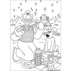 Disegno da colorare: Wallace e Gromit (Film animati) #133483 - Pagine da Colorare Stampabili Gratuite