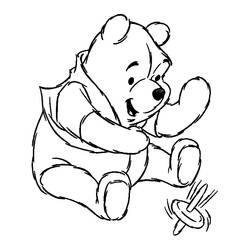 Disegno da colorare: Winnie the Pooh (Film animati) #28609 - Pagine da Colorare Stampabili Gratuite