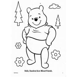 Disegno da colorare: Winnie the Pooh (Film animati) #28620 - Pagine da Colorare Stampabili Gratuite