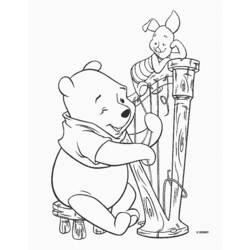 Disegno da colorare: Winnie the Pooh (Film animati) #28625 - Pagine da Colorare Stampabili Gratuite