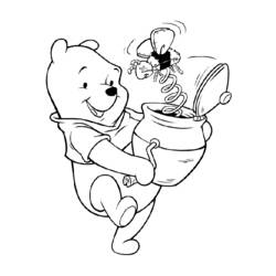Disegno da colorare: Winnie the Pooh (Film animati) #28626 - Pagine da Colorare Stampabili Gratuite