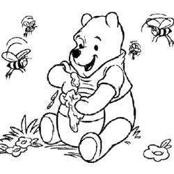 Disegno da colorare: Winnie the Pooh (Film animati) #28629 - Pagine da Colorare Stampabili Gratuite