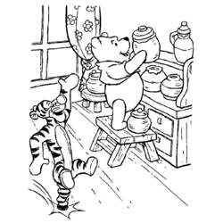 Disegno da colorare: Winnie the Pooh (Film animati) #28694 - Pagine da Colorare Stampabili Gratuite