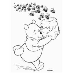 Disegno da colorare: Winnie the Pooh (Film animati) #28697 - Pagine da Colorare Stampabili Gratuite